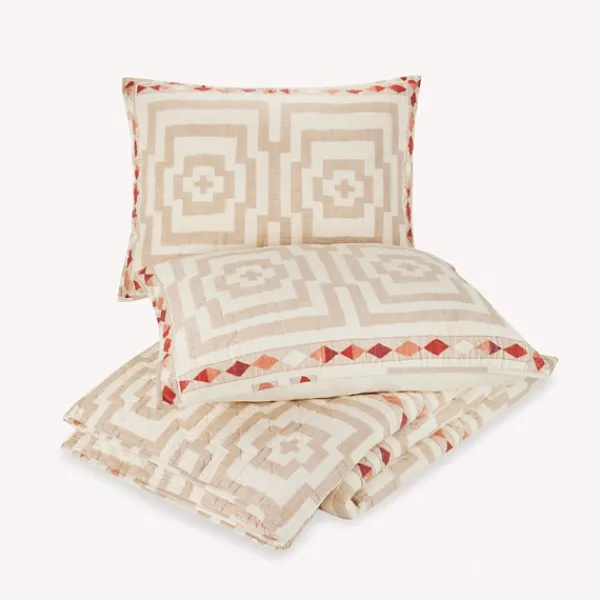 Quilts-Kirkland's Home Justina Blakeney Yellow Hypnotic King Quilt Set Yellow/White