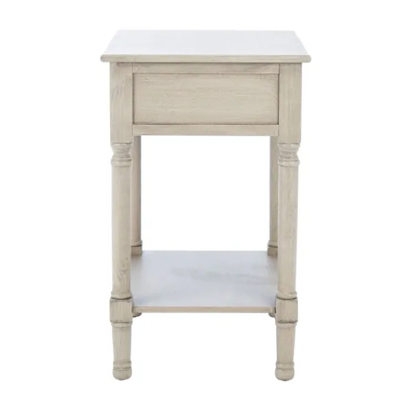 Accent & End Tables-Kirkland's Home Karson Carved Turned Legs Accent Table Gray