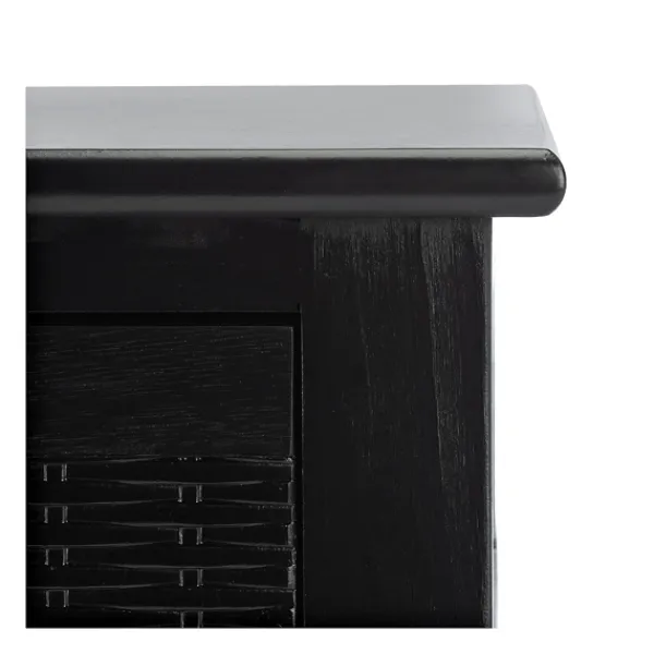 Accent & End Tables-Kirkland's Home Karson Carved Turned Legs Accent Table Black