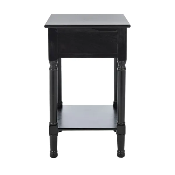 Accent & End Tables-Kirkland's Home Karson Carved Turned Legs Accent Table Black