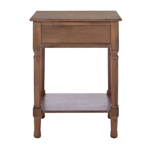 Accent & End Tables-Kirkland's Home Karson Carved Turned Legs Accent Table Brown