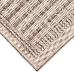 Outdoor Rugs-Kirkland's Home Kaya Natural Gradient Indoor/Outdoor Runner, 2X7 Tan