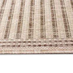 Outdoor Rugs-Kirkland's Home Kaya Natural Gradient Indoor/Outdoor Runner, 2X7 Tan