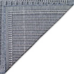 Outdoor Rugs-Kirkland's Home Kaya Navy Gradient Indoor/Outdoor Area Rug, 6X9 Blue