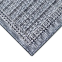 Outdoor Rugs-Kirkland's Home Kaya Navy Gradient Indoor/Outdoor Area Rug, 6X9 Blue