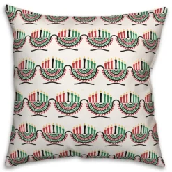 Wall Plaques-Kirkland's Home Kinara Kwanza Decorative Throw Pillow