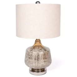 Table Lamps-Kirkland's Home Kinsley Glass Table Lamp White
