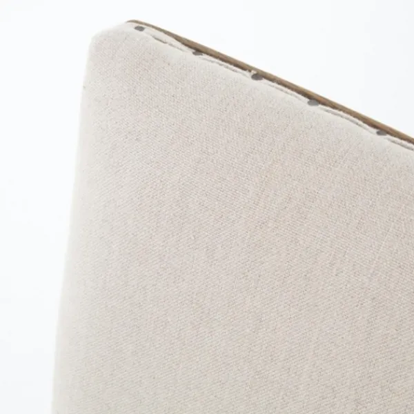 Dining Chairs-Kirkland's Home Kurt Natural Linen Dining Chair Ivory