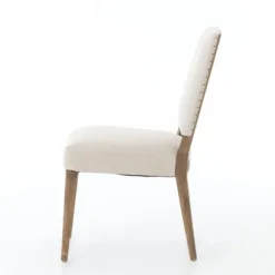 Dining Chairs-Kirkland's Home Kurt Natural Linen Dining Chair Ivory