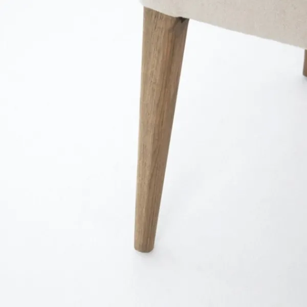 Dining Chairs-Kirkland's Home Kurt Natural Linen Dining Chair Ivory