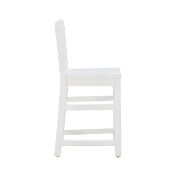 Bar Stools & Counter Height Stools-Kirkland's Home Ladder Back Counter Stools, Set Of 2 White