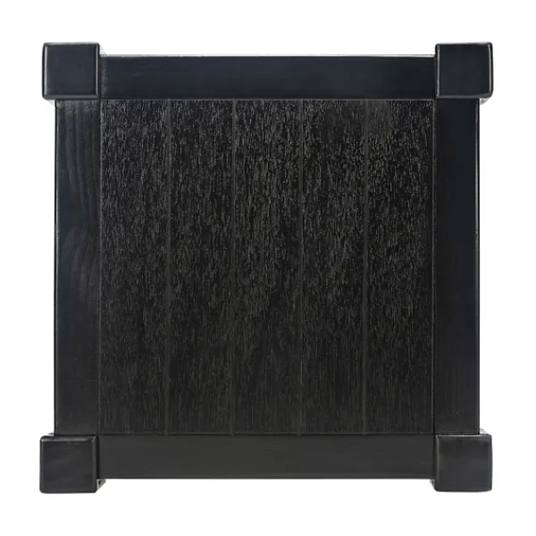 Accent & End Tables-Kirkland's Home Landry Carved Legs Accent Table Black