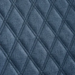 Accent Chairs-Kirkland's Home Lanea Quilted Accent Chair With Silver Studs Blue