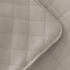 Quilts-Kirkland's Home Latte Stitched Diamond 3-Pc. King Quilt Set Tan