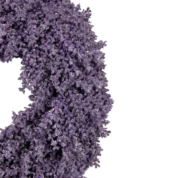 Wreaths-Kirkland's Home Lavender Abundance Wreath Purple