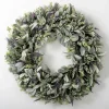 Wreaths-Kirkland's Home Lavender And Lamb'S Ear Wreath Green/Purple