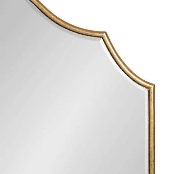 Decorative Mirrors-Kirkland's Home Leanna Gold Arched Frame Mirror