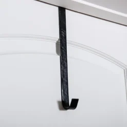 Wreaths-Kirkland's Home Leather Wreath Hanger Black