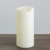 Flameless Candles-Kirkland's Home Led Soft Flame Pillar Candle, 5X11 In. Ivory