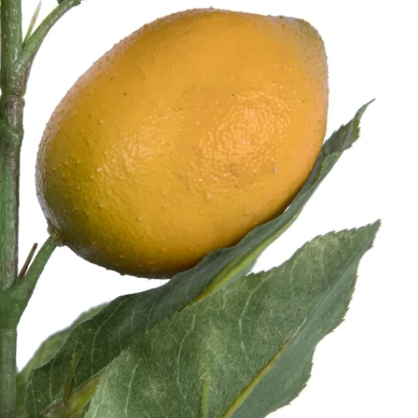 Stems & Bouquets-Kirkland's Home Lemon Tree Branch Stem Spray, 48 In. Green/Yellow
