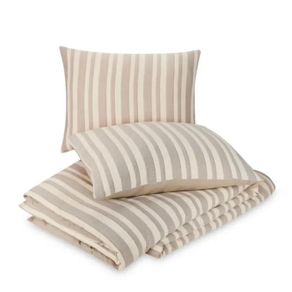 Duvets-Kirkland's Home Liam Striped Full/Queen 3-Pc. Duvet Set Ivory/Blue