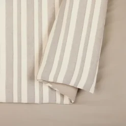 Duvets-Kirkland's Home Liam Striped Full/Queen 3-Pc. Duvet Set Ivory/Blue
