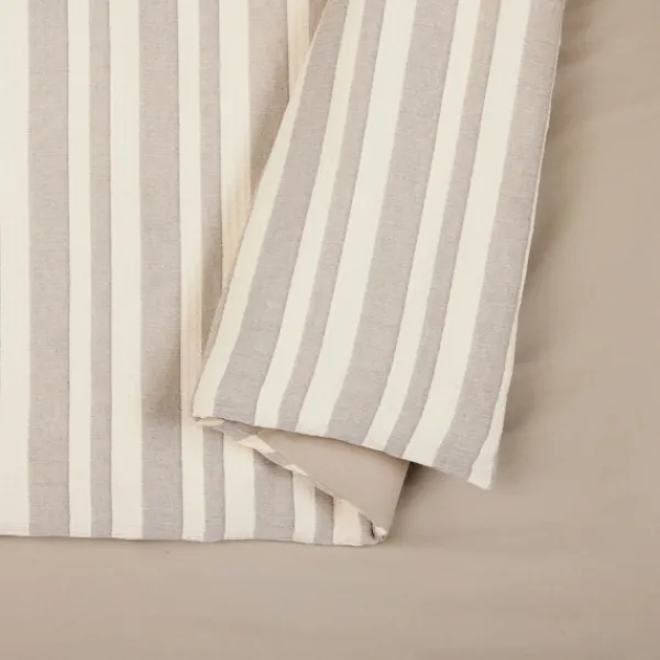Duvets-Kirkland's Home Liam Striped Full/Queen 3-Pc. Duvet Set Ivory/Blue