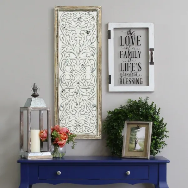 Wall Quotes & Signs-Kirkland's Home Life'S Blessings Printed Glass Plaque White