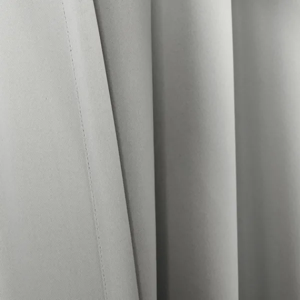Curtains & Drapes-Kirkland's Home Light Blackout Curtain Panel Set, 84 In. Gray