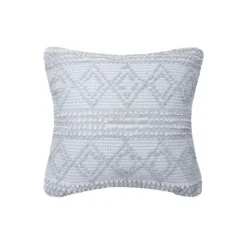 Pillows-Kirkland's Home Light Geometric Stella Throw Pillow Blue