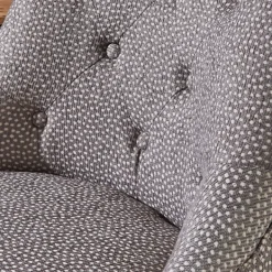 Office Furniture-Kirkland's Home Light Miller Tufted Office Chair Gray
