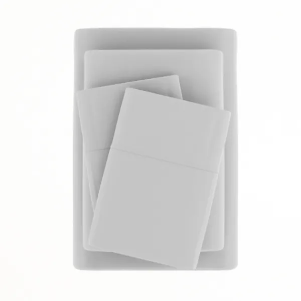 Bed Sheets-Kirkland's Home Light Ultra Soft 3-Pc. Twin Xl Sheet Set Gray