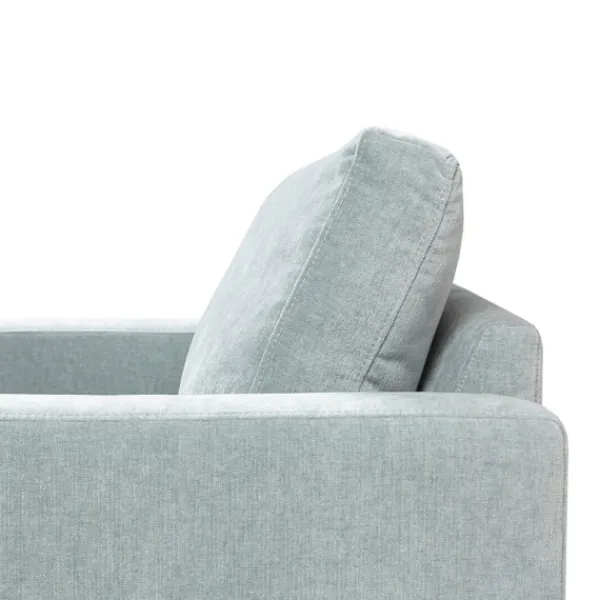 Accent Chairs-Kirkland's Home Light Velvet And Chrome Accent Chair Green