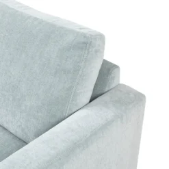 Accent Chairs-Kirkland's Home Light Velvet And Chrome Accent Chair Green