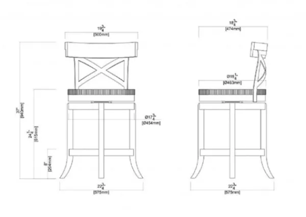 Bar Stools & Counter Height Stools-Kirkland's Home Light Wood And Seagrass Swivel Counter Stool Brown