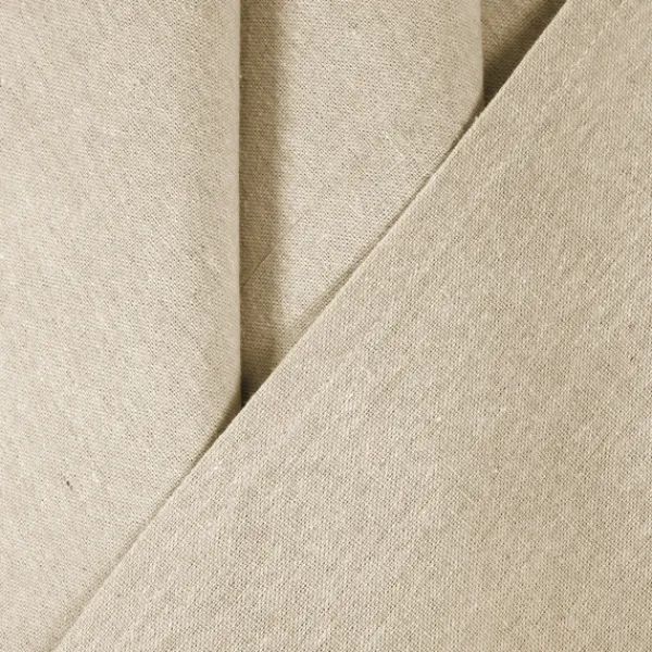 Curtains & Drapes-Kirkland's Home Linen Top Knotted Burlap Curtain Panel Set, 95 In. Tan