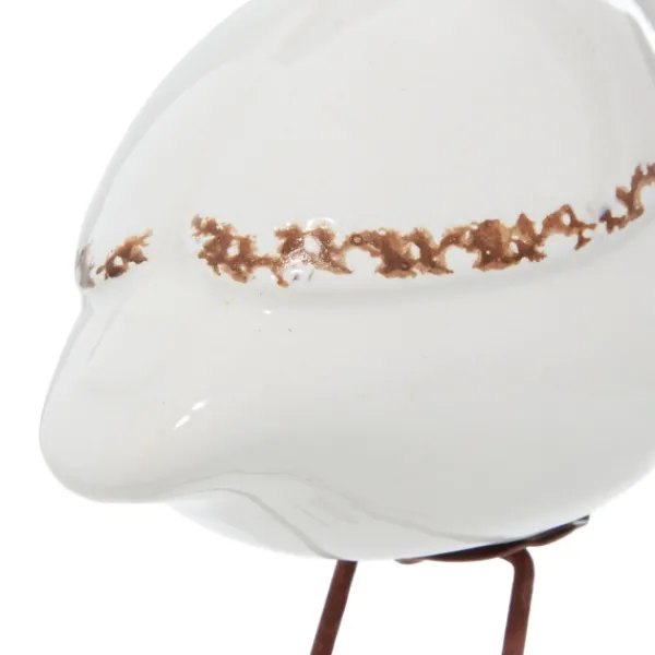 Statues & Figurines-Kirkland's Home Long Beak Stoneware Bird Figurines, Set Of 3 White