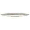Decorative Trays-Kirkland's Home Long Metallic Tray Silver