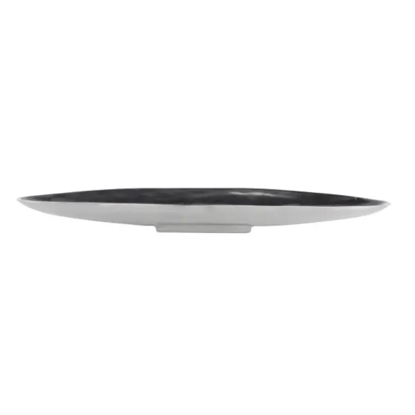 Decorative Trays-Kirkland's Home Long Metallic Tray Silver