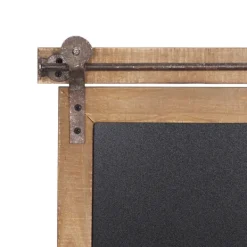 Wall Storage-Kirkland's Home Long Wood And Metal Frame Chalkboard