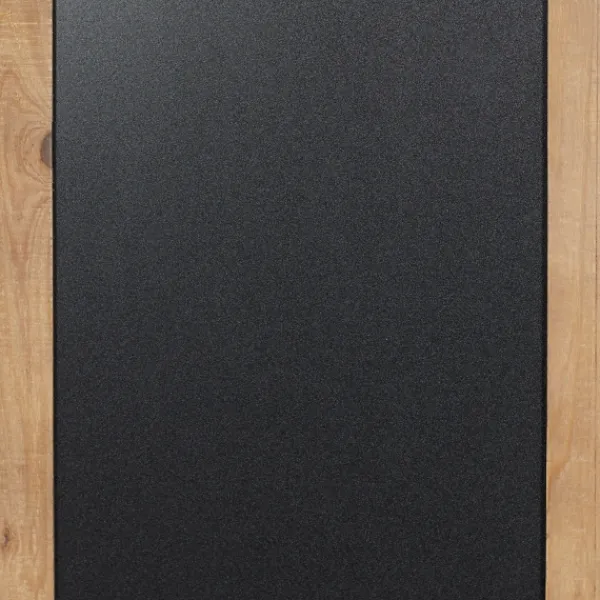 Wall Storage-Kirkland's Home Long Wood And Metal Frame Chalkboard