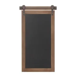 Wall Storage-Kirkland's Home Long Wood And Metal Frame Chalkboard