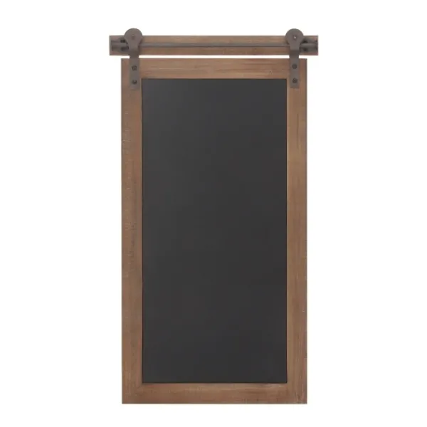 Wall Storage-Kirkland's Home Long Wood And Metal Frame Chalkboard