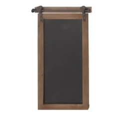 Wall Storage-Kirkland's Home Long Wood And Metal Frame Chalkboard