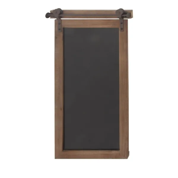 Wall Storage-Kirkland's Home Long Wood And Metal Frame Chalkboard