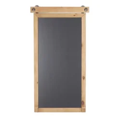 Wall Storage-Kirkland's Home Long Wood And Metal Frame Chalkboard