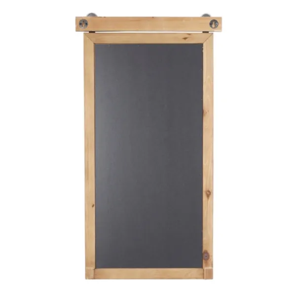 Wall Storage-Kirkland's Home Long Wood And Metal Frame Chalkboard