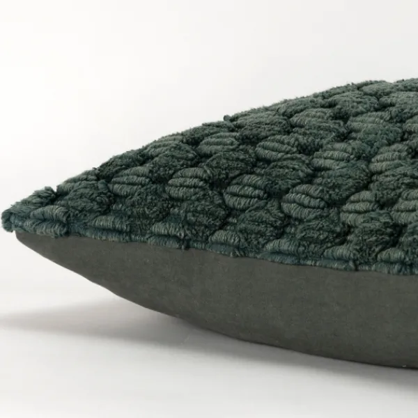 Pillows-Kirkland's Home Looped Cotton Throw Pillow Green