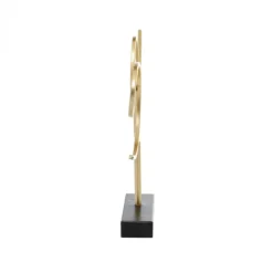 Statues & Figurines-Kirkland's Home Looping Love Tabletop Sign Gold