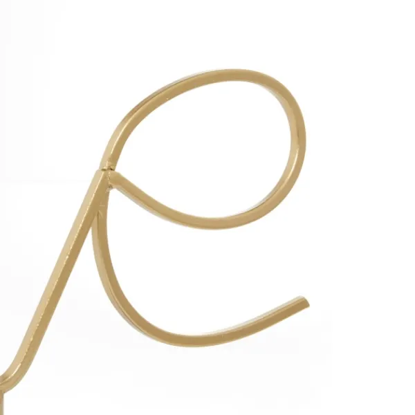 Statues & Figurines-Kirkland's Home Looping Love Tabletop Sign Gold